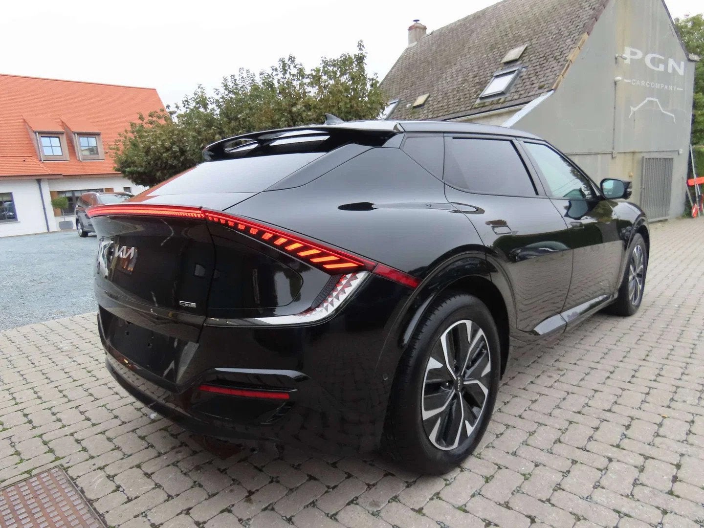 Kia Ev6 EV6 77.4 kWh AWD GT Line (239 kW) 325pk (bj 2023), Auto's, Automaat, Gebruikt, Zwart, Sound system
