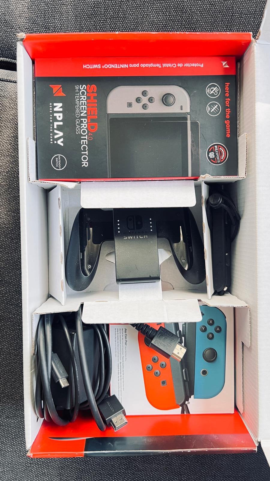 Kit complet pour Nintendo Switch, Enlèvement, Utilisé, Avec 3 manettes ou plus