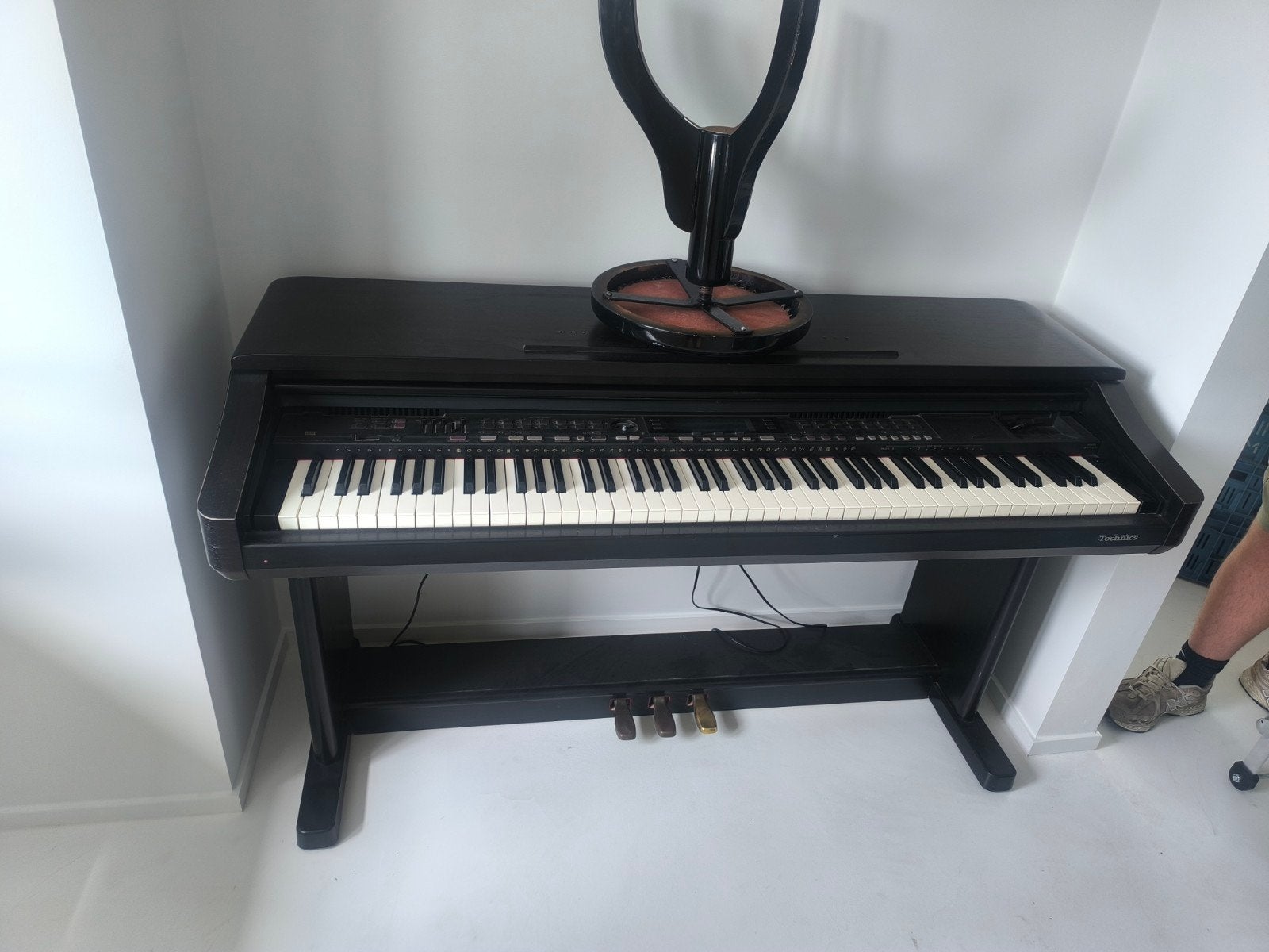Technics digitale piano, Ophalen