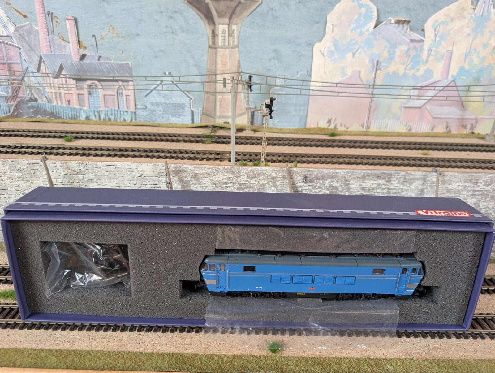 NMBS SNCB | Vitrains HLE 16 | 160.022 | DC Analoog, Overige merken, Gebruikt, Ophalen of Verzenden, Analoog