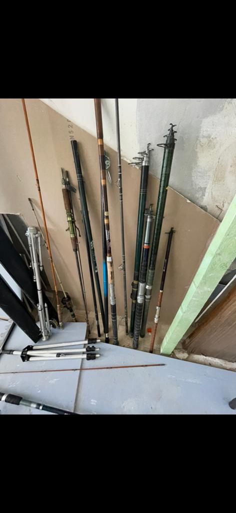 Lot matériel de pêche, Enlèvement, Utilisé