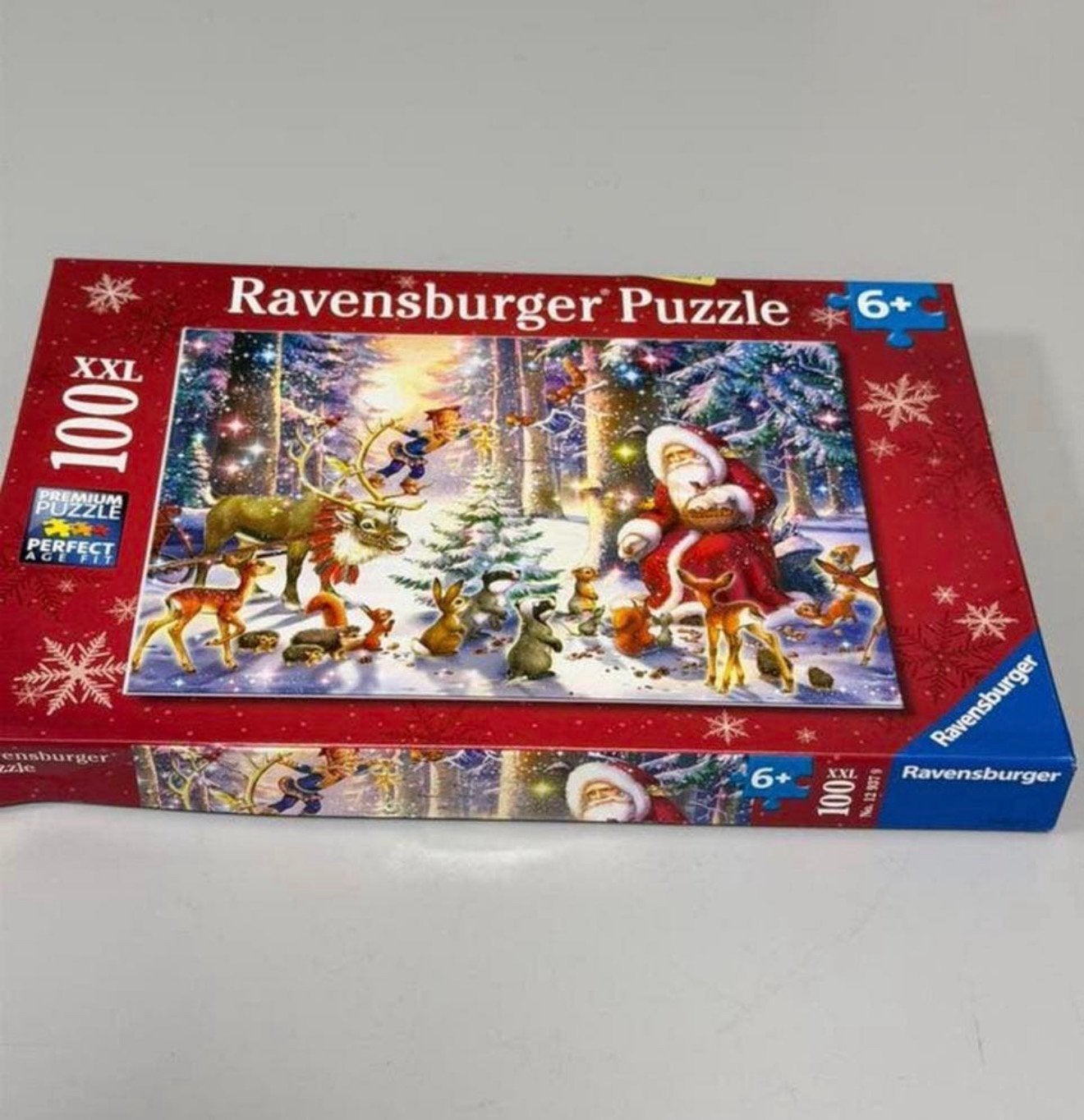 Ravensburger Kinderpuzzel Kerst Bos XL 100 stukjes 6+ puzzel, Kinderen en Baby's, Ophalen of Verzenden, Nieuw, 6 jaar of ouder