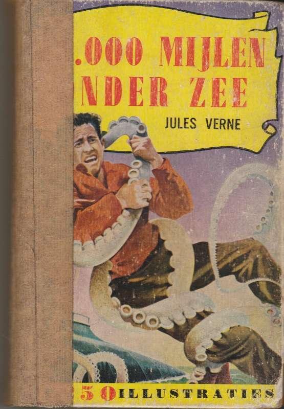 Boek - Jules Verne – 20.000 mijlen onder zee, Boeken, Ophalen of Verzenden, Gelezen, Jules Verne