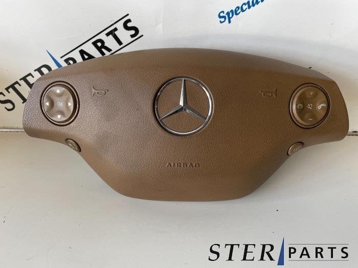 Airbag gauche (volant) d'un Mercedes S-Klasse, 3 mois de garantie, Utilisé, -, -
