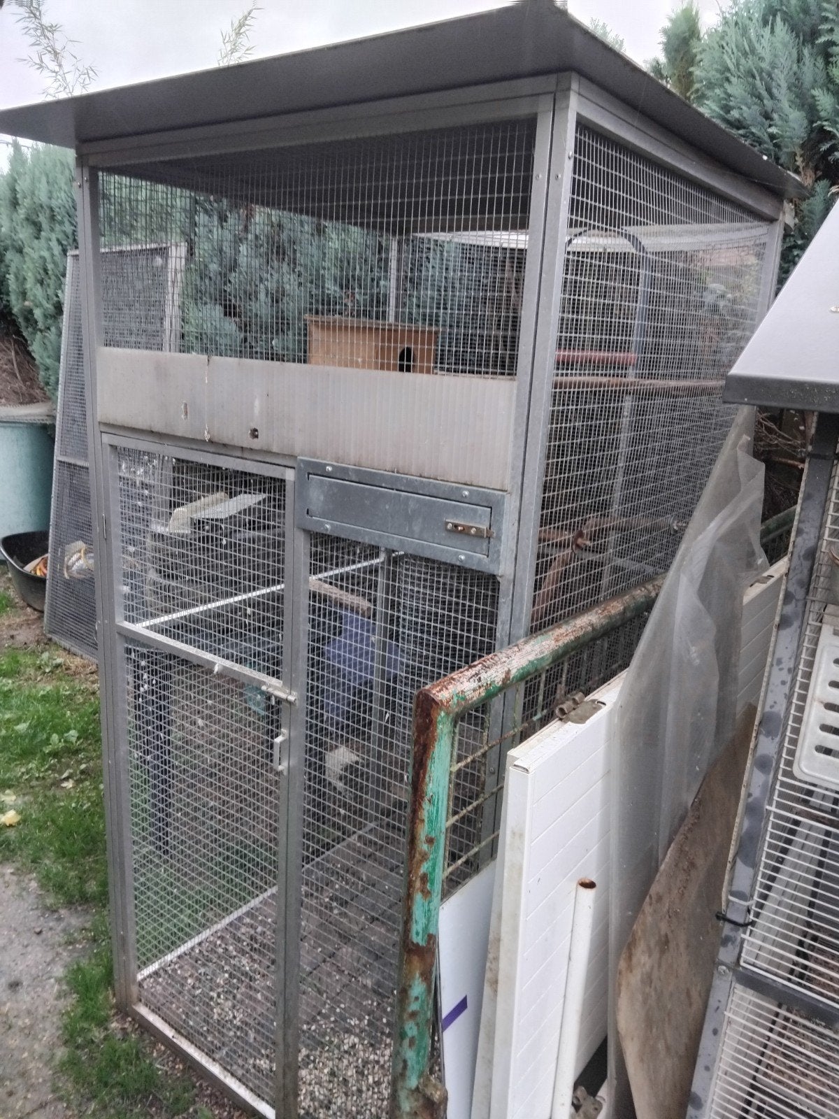 volière, Animaux & Accessoires, Enlèvement, Utilisé, Métal, Volière