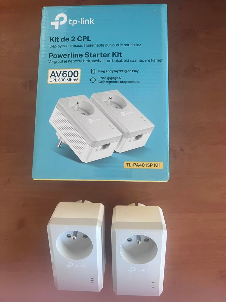 Tp-link powerline starterkit, Ophalen of Verzenden, Zo goed als nieuw