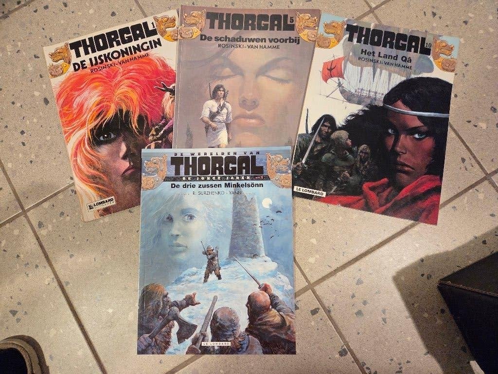 Thorgal x 10 topkwaliteit softcoverstrips, Livres, Plusieurs BD, Rosinski-Van Hamme, Comme neuf, Enlèvement