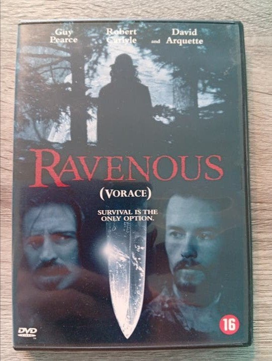 Ravenous horror dvd Guy pearce, Cd's en Dvd's, Dvd's | Horror, Bonusmateriaal, Vanaf 16 jaar, Ophalen of Verzenden, Zo goed als nieuw