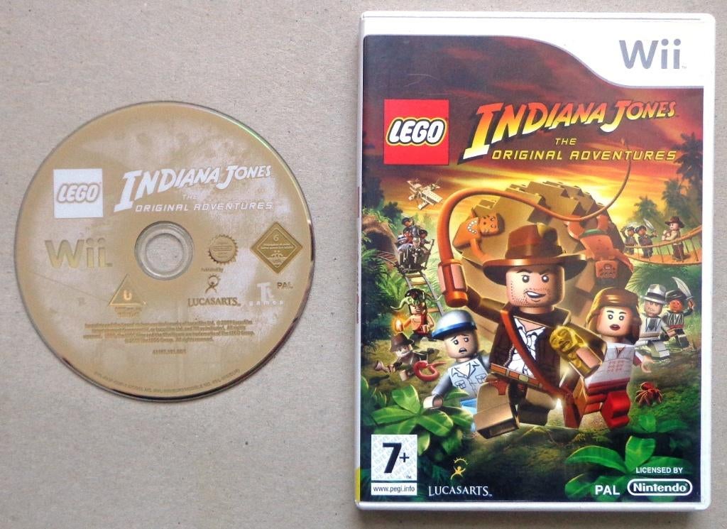 LEGO Indiana Jones the Original Adventure voor de Wii, Ophalen of Verzenden, Zo goed als nieuw