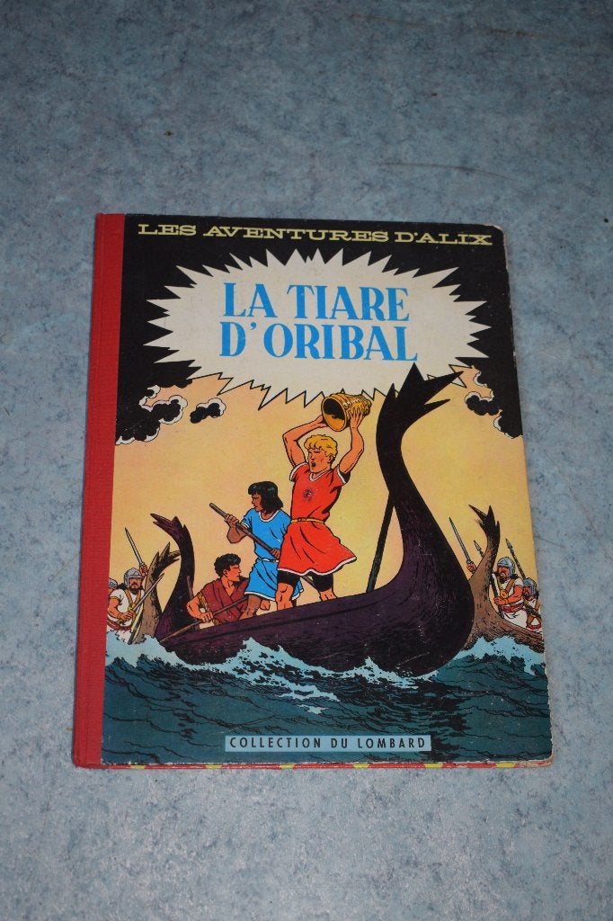 zeldzaam stripboek Alix Tiare d'Oribal strip 1958, Boeken, Stripverhalen, Ophalen of Verzenden, Gelezen