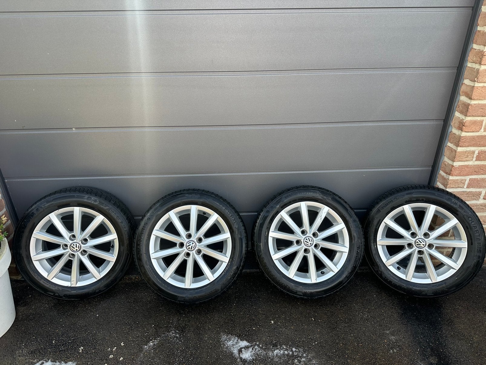 Jantes VW POLO 6R en 15pouces, Auto-onderdelen, Banden en Velgen, Ophalen, All Season, Band(en)