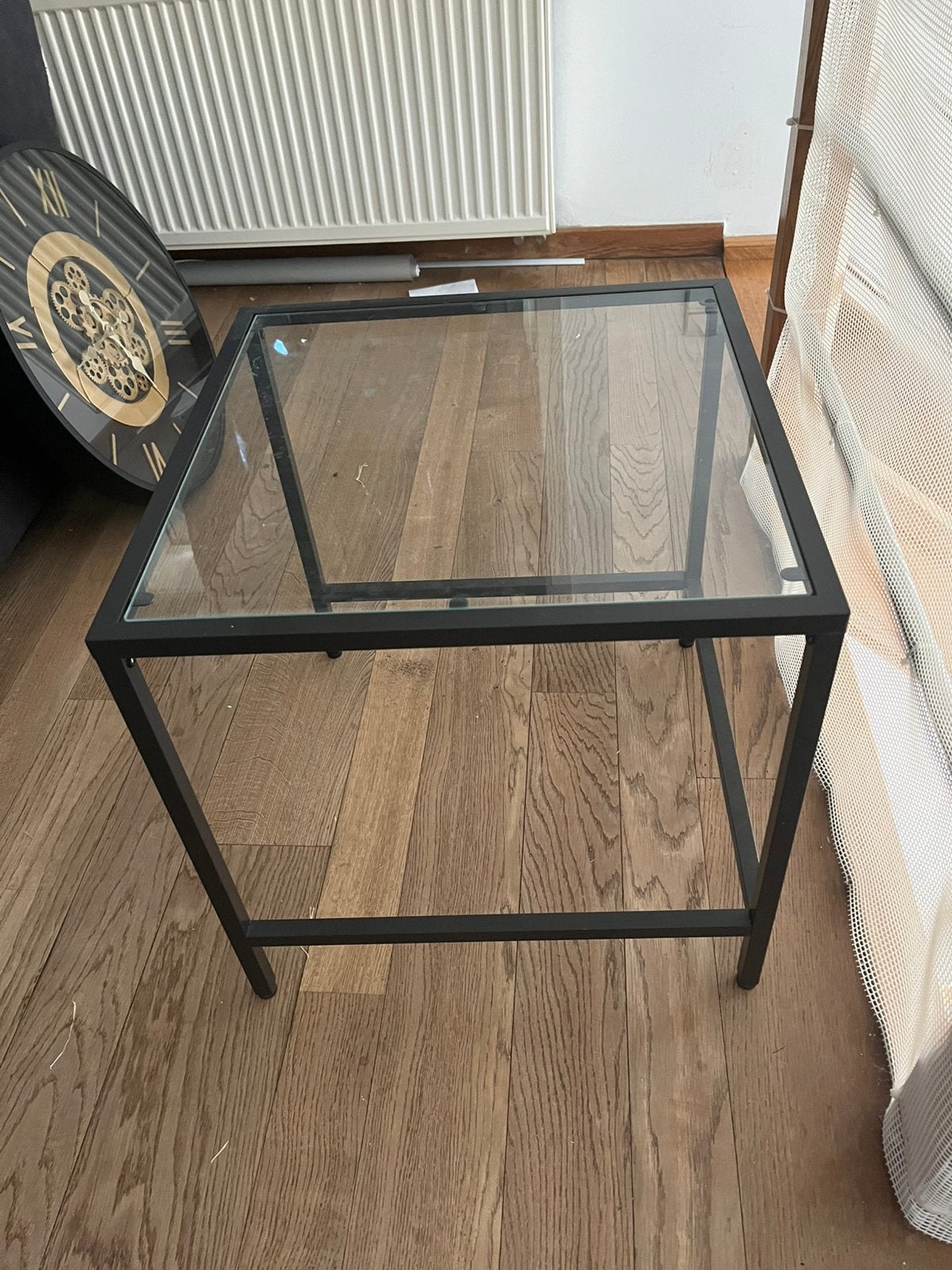 table de salon, Maison & Meubles, Tables | Tables de salon, 50 à 100 cm, Verre, Enlèvement, 50 à 100 cm
