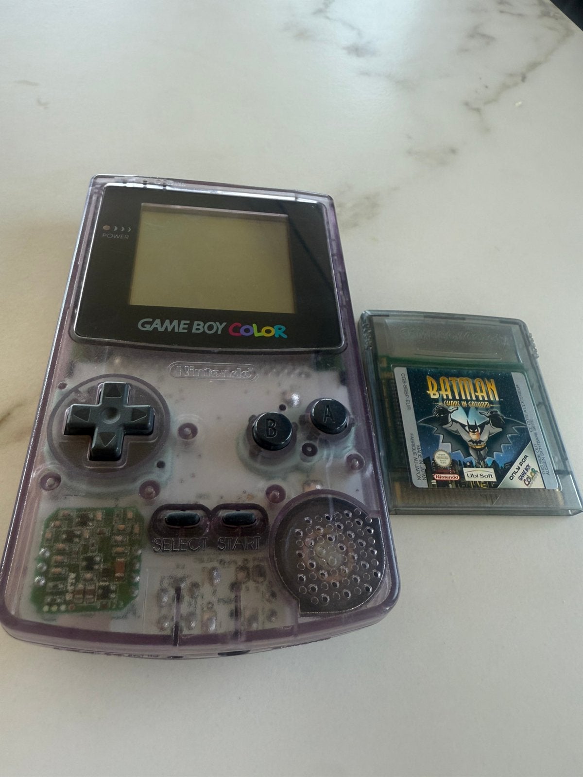 Game Boy color, Games en Spelcomputers, Spelcomputers | Nintendo Game Boy, Ophalen, Zo goed als nieuw, Game Boy Color, Met games