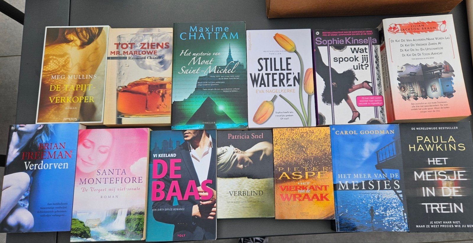50 boeken voor 40€, Ophalen of Verzenden