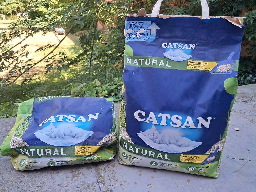 Catsan Natural kattenbakvulling 8l, Enlèvement, Neuf, Fermé