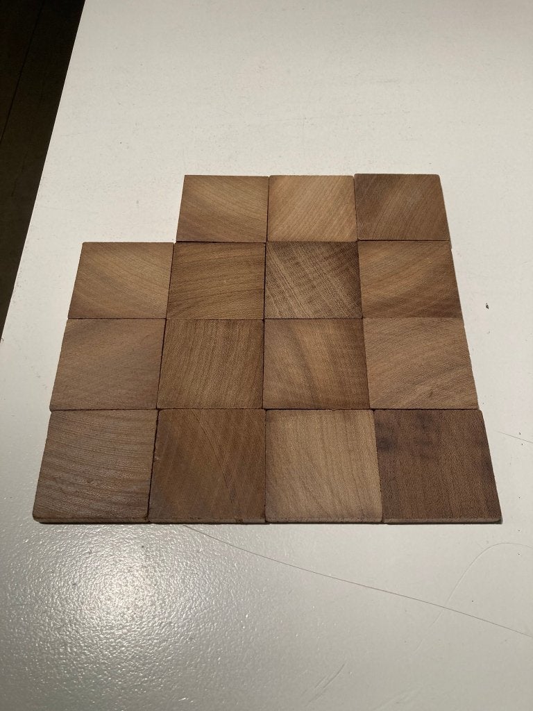 Te koop: iroko parket, Bricolage & Construction, Planches & Dalles, Neuf, Parquet, Bois, Moins de 50 cm, Moins de 10 cm, 10 m²² ou plus