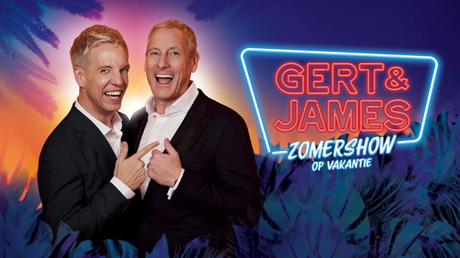 4 Tickets Gert & James Zomershow @ De Panne (26/07) -50%, Tickets en Kaartjes, Drie personen of meer, Juli