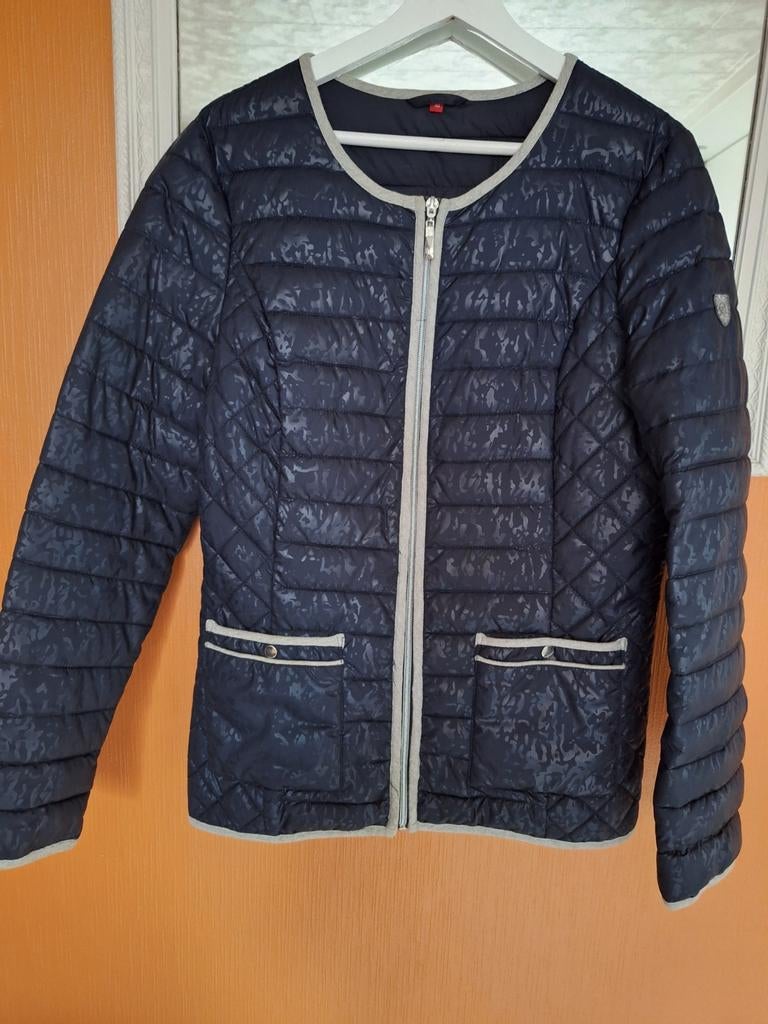 Donkerblauw zomerjasje Laura di Sarpi, maat 40, Enlèvement, Comme neuf, Taille 38/40 (M)