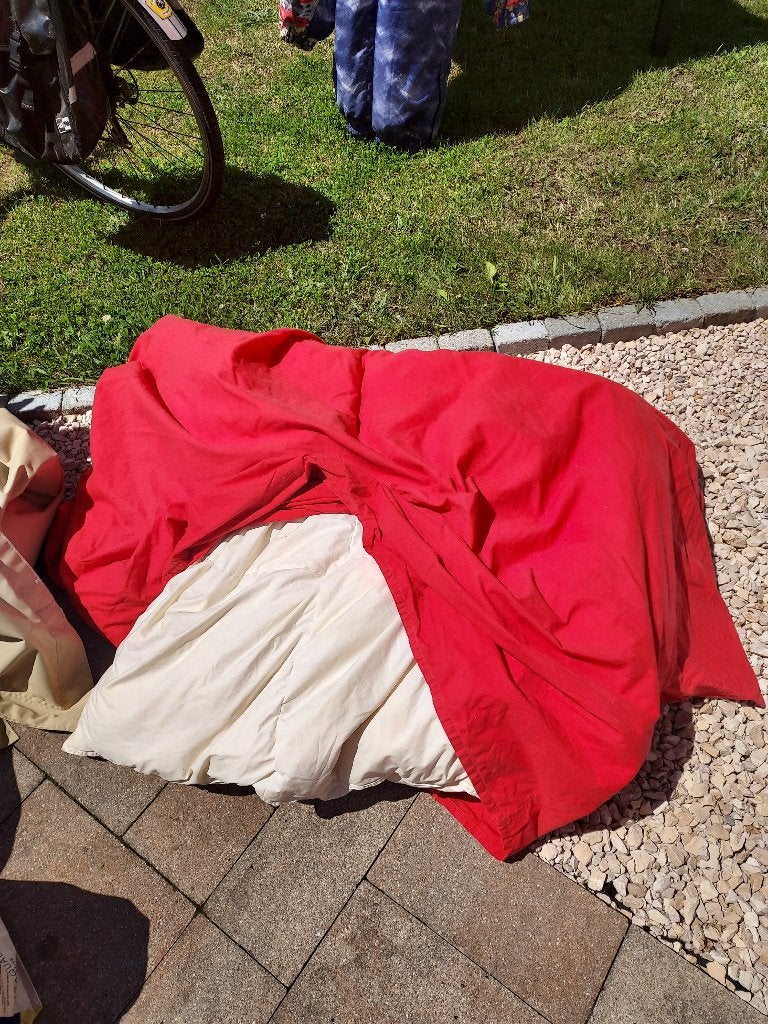 Dekbed, Huis en Inrichting, Slaapkamer | Beddengoed, Ophalen, Gebruikt, Eenpersoons, Beddengoedset