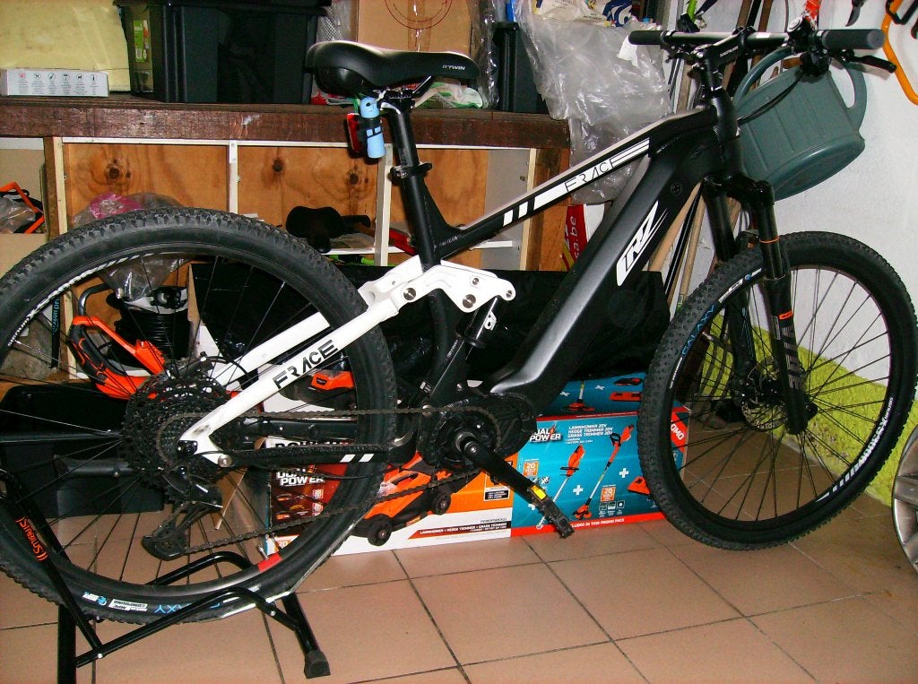 vtt électrique tout suspendu, Vélos & Vélomoteurs, Vélos électriques, Comme neuf, Enlèvement