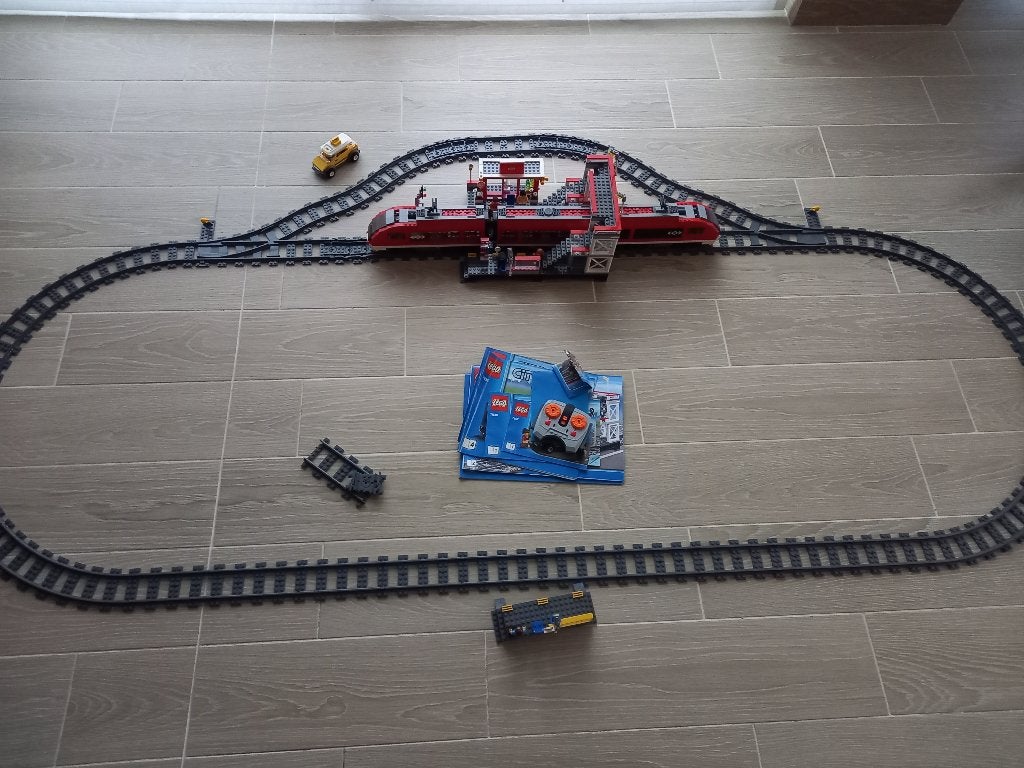 Lego Trein, Kinderen en Baby's, Speelgoed | Duplo en Lego, City, Lego, Ophalen of Verzenden, Zo goed als nieuw
