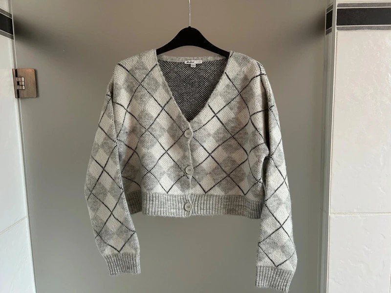 Geruite gilet Subdued, Vêtements | Femmes, Gris, Enlèvement ou Envoi, Taille 36 (S), Comme neuf