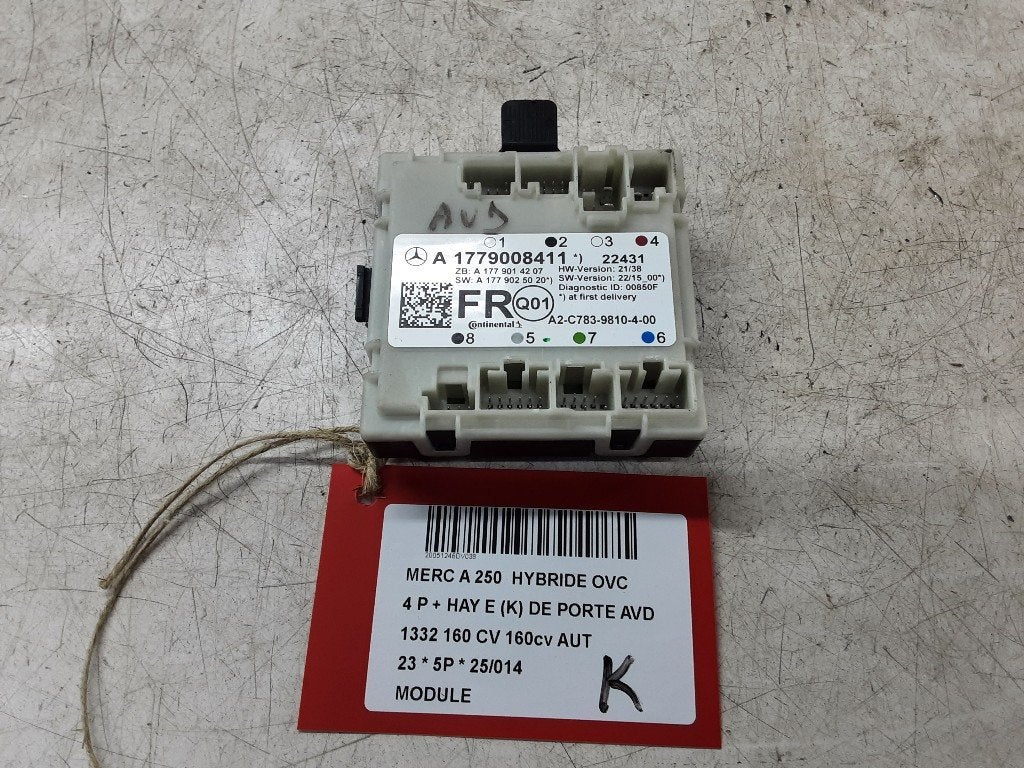UNITE ELECTRONIQUE Mercedes-Benz A (177.0) (A1779008411), Autos : Pièces & Accessoires, Mercedes-Benz, Utilisé, Dialog.mb@mercedes-benz.com