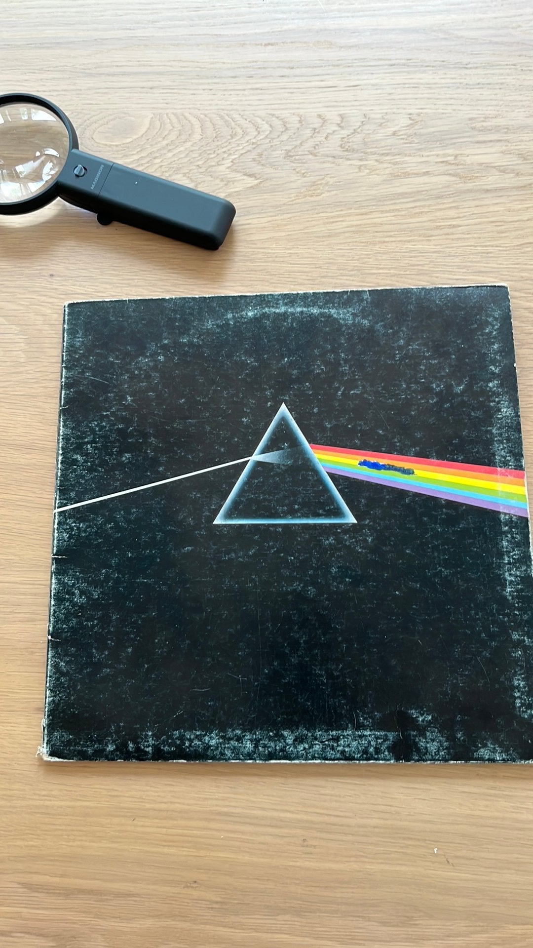 Disque pink Floyd « dark side of the moon «1973, Cd's en Dvd's, Ophalen, Gebruikt