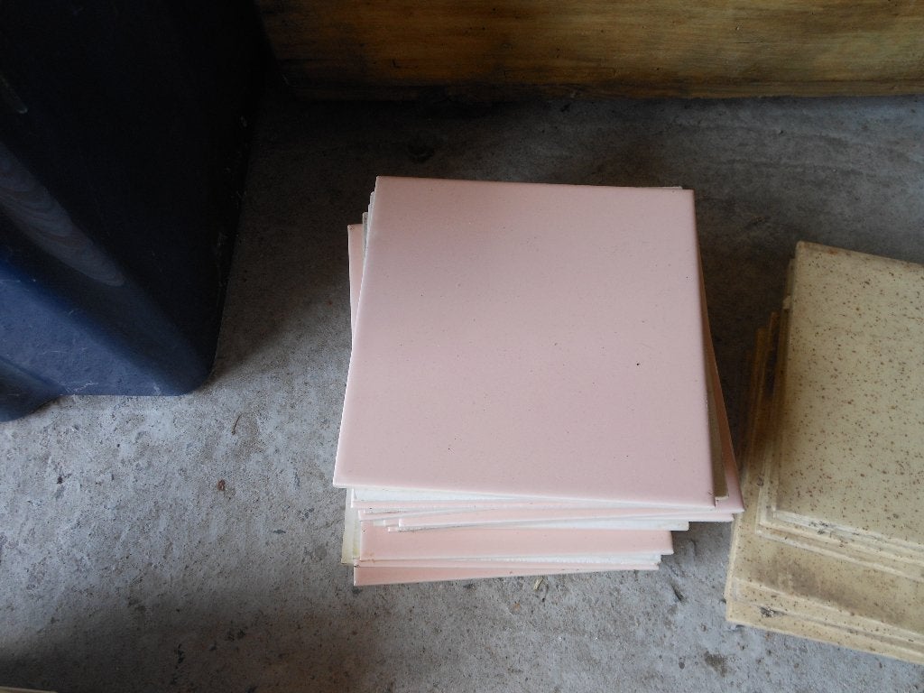 ancien carrelage, Enlèvement