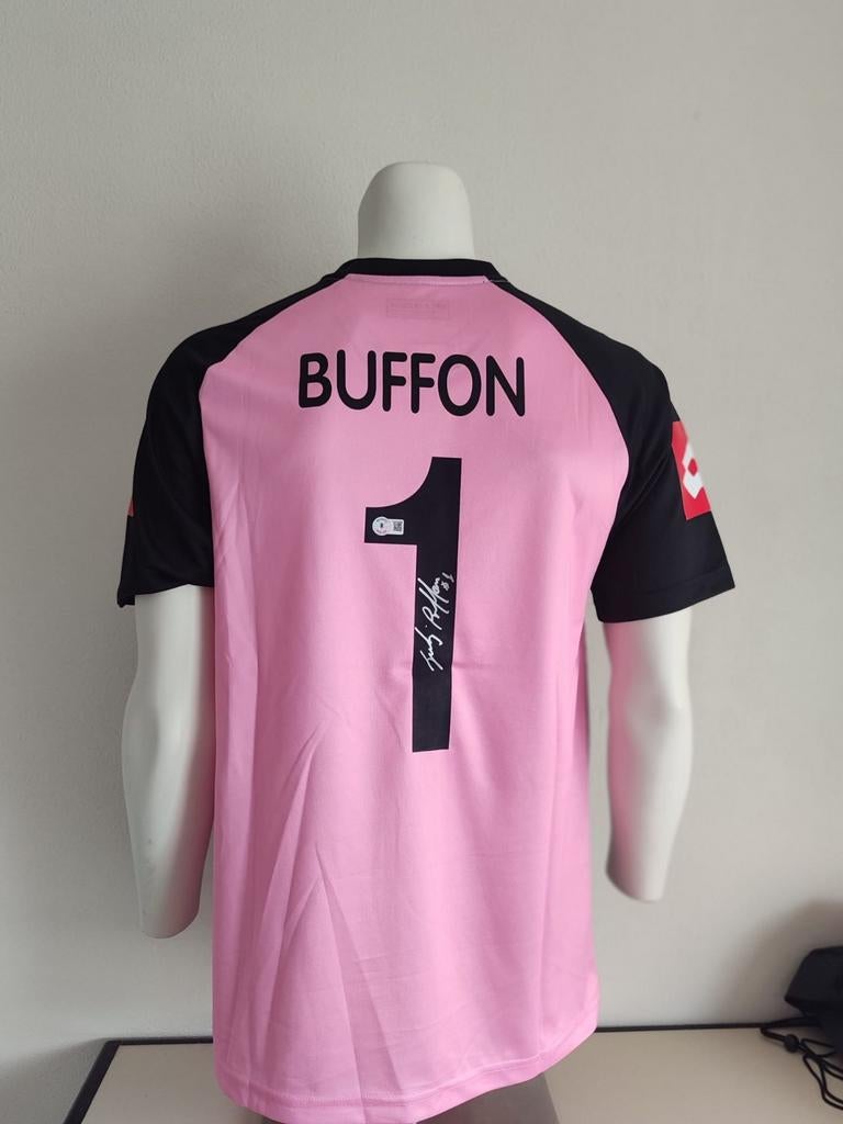 Gianluigi Buffon a signé le maillot de la Juventus avec le m, Enlèvement ou Envoi, Neuf, Maillot