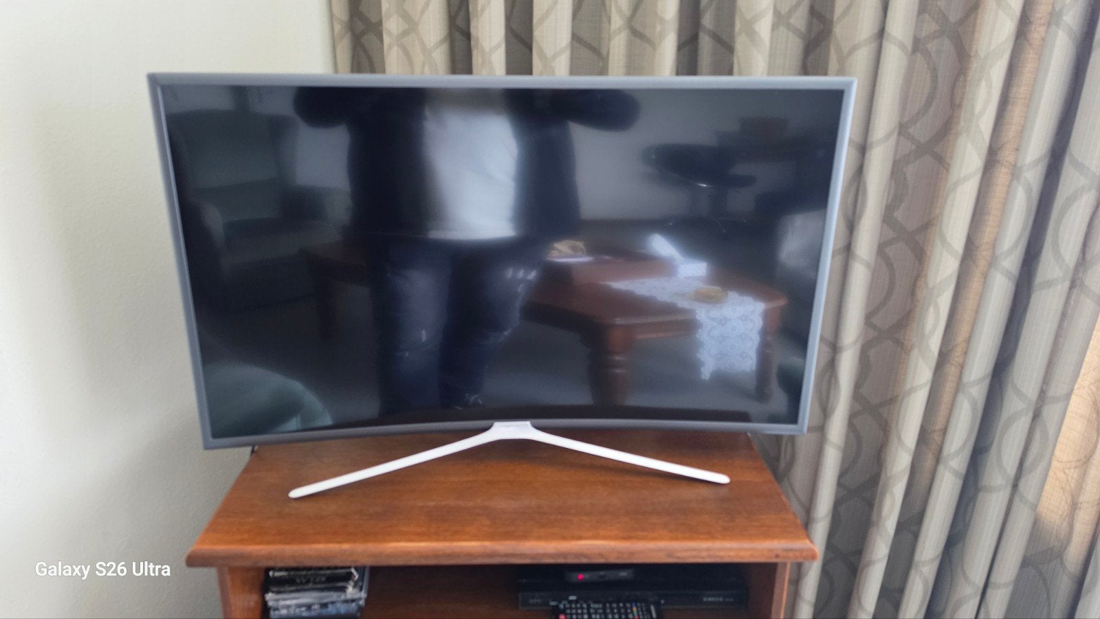 Téléviseur intelligent Samsung Curve TV 40 pouces, LED, Comme neuf, Enlèvement, 4k (UHD)