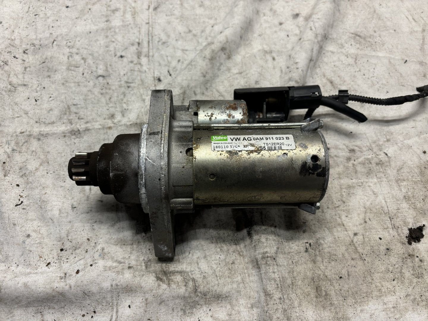 Volkswagen Golf VI / 6 Startmotor 0AM911023B, Volkswagen, -, Utilisé, -