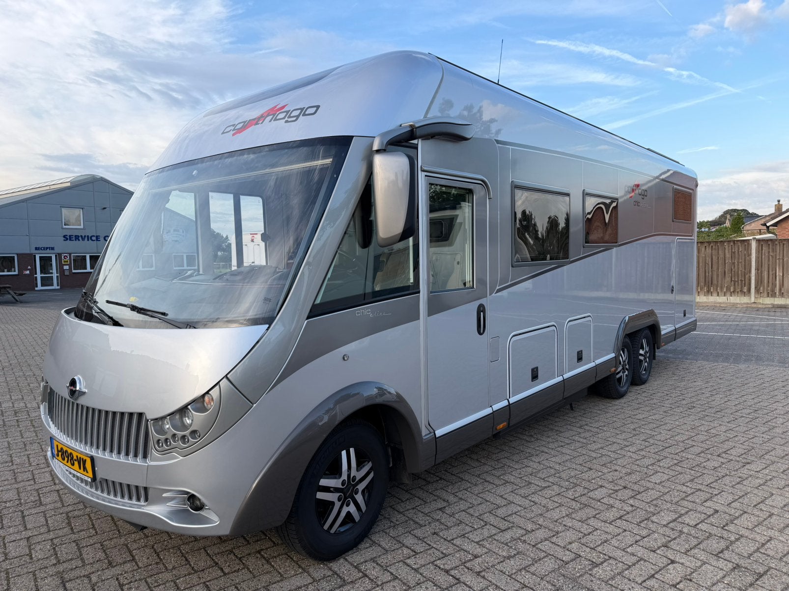 Carthago e-line 61 XL.  177pk automaat., Caravanes & Camping, Entreprise, Fiat, Intégral, Chauffage liquide
