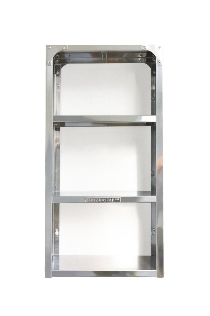 Traditionele Indiase planken 76x40 cm - Bombay, Verzenden, Nieuw, Etagère, Metaal