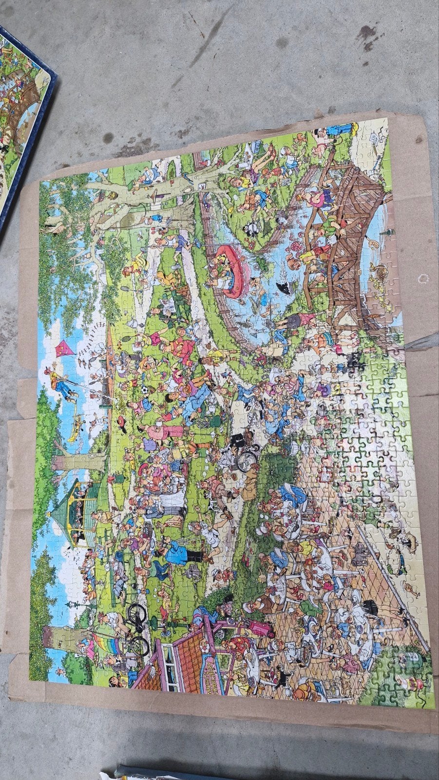 puzzel, Hobby & Loisirs créatifs, Enlèvement ou Envoi, 500 à 1500 pièces, Comme neuf, Puzzle