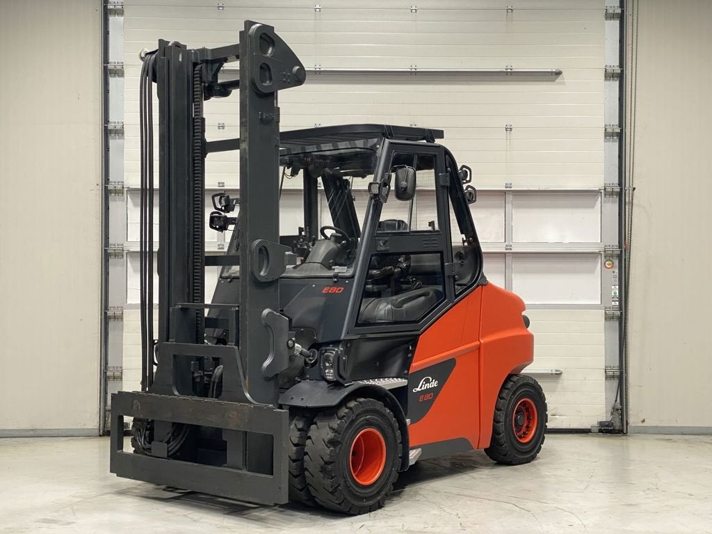 Linde E80-01/900, Plus de 4 000 kg, Électrique, Chariot élévateur, LINDE