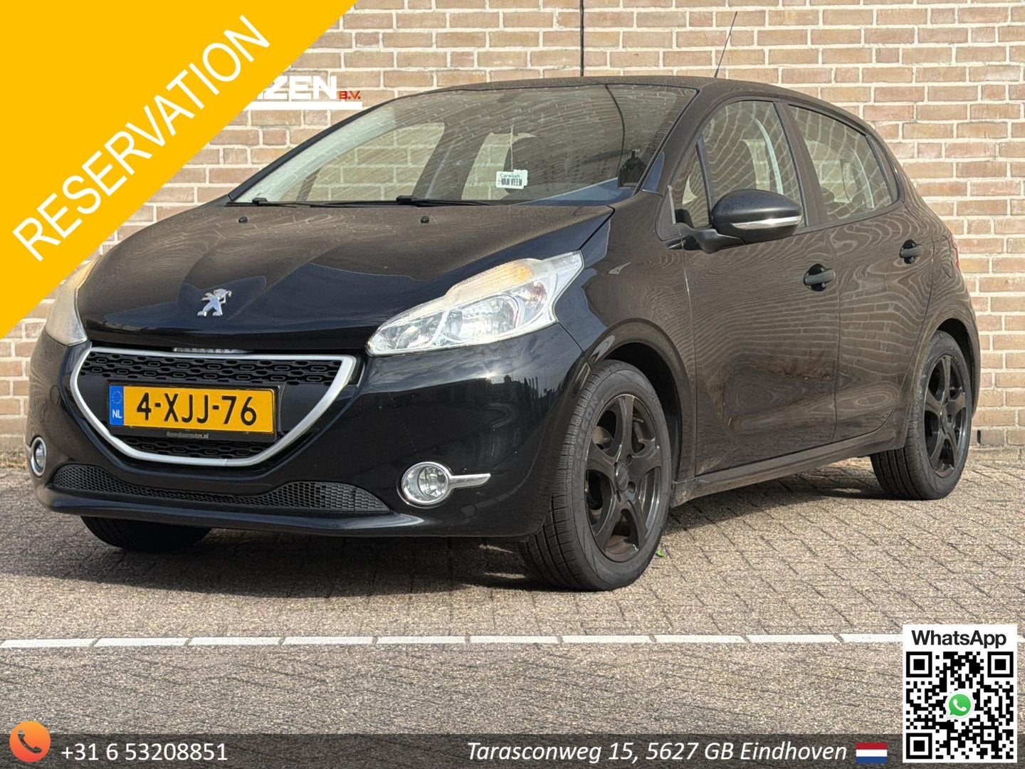 Peugeot 208 1.0 VTi Active | Cruise | Airco |, Auto's, Handgeschakeld, Stadsauto, Electronic Stability Program (ESP), Zwart