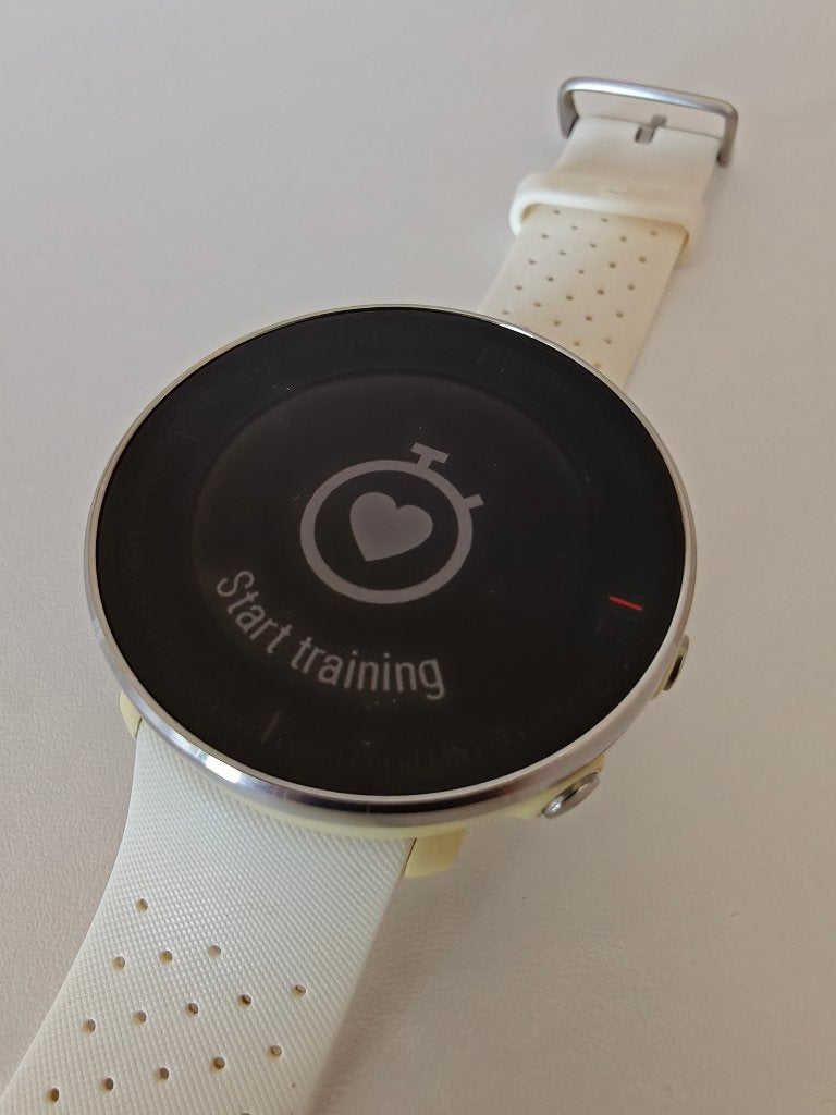 Polar Vantage M - Multisport Watch - maat M-L, Handtassen en Accessoires, Sporthorloges, Wit, Ophalen of Verzenden, Zo goed als nieuw