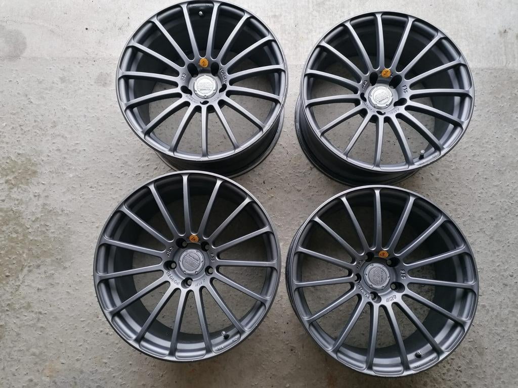 YOKOHAMA AVS MODEL F15 breedset voor BMW 5x120 19", Auto-onderdelen, Banden en Velgen, Ophalen, Gebruikt, 19 inch, Velg(en)