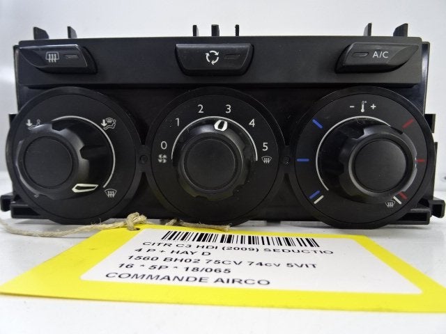 BEDIENINGSPANEEL AIRCO Citroën C3 (SC) (Z8-510001), Gebruikt, Citroën, Mevr. I. Hauben, Rue de l'Espoir 34 34
4030  GRIVEGNÉE, BE