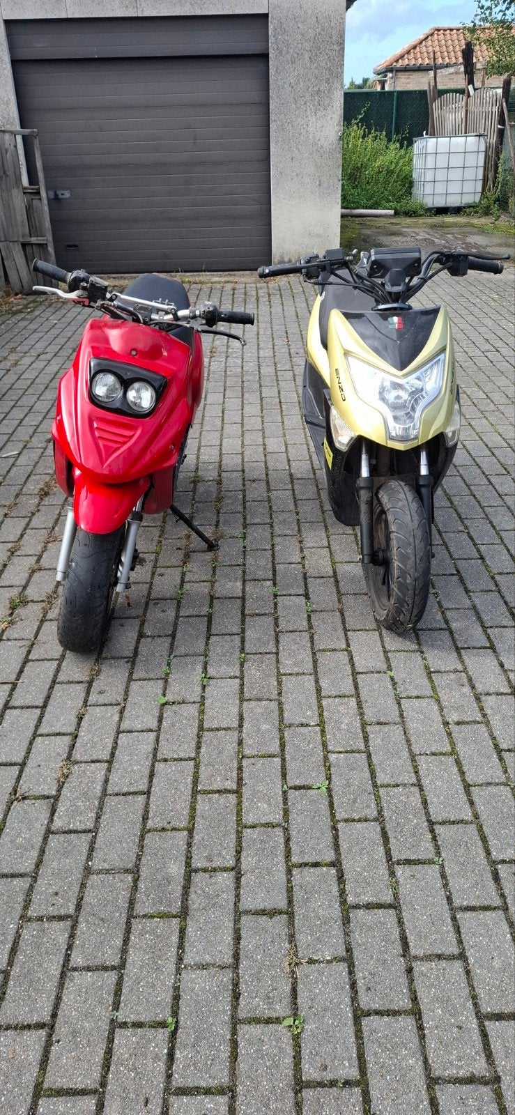 brommers 70cc, Enlèvement, 70 cm³