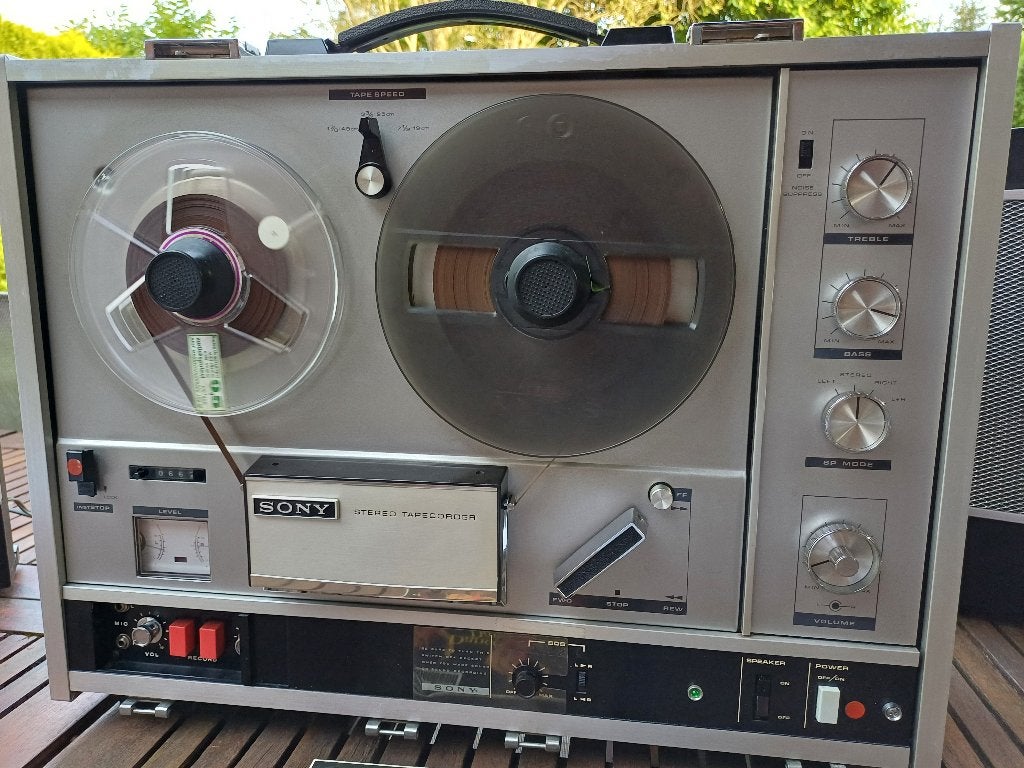 Sony bandrecorder, Audio, Tv en Foto, Bandrecorder, Ophalen, Bandrecorder, Met stofkap
