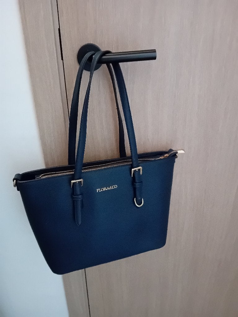 Flora en co, Handtassen en Accessoires, Ophalen, Zo goed als nieuw, Blauw, Handtas