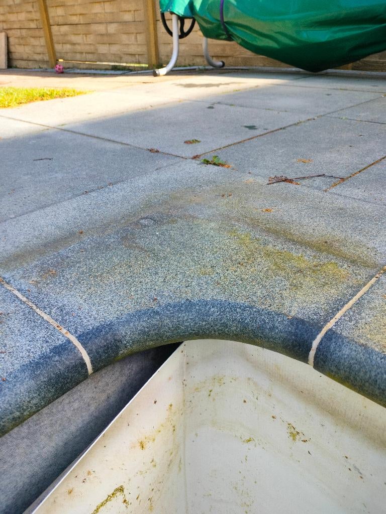 zwembad rand en nopen folie, Tuin en Terras, Ophalen, Gebruikt