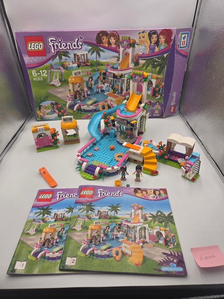 Lego Friends 41313 Heartlake Summer Pool, Lego, Friends, Ophalen of Verzenden, Zo goed als nieuw