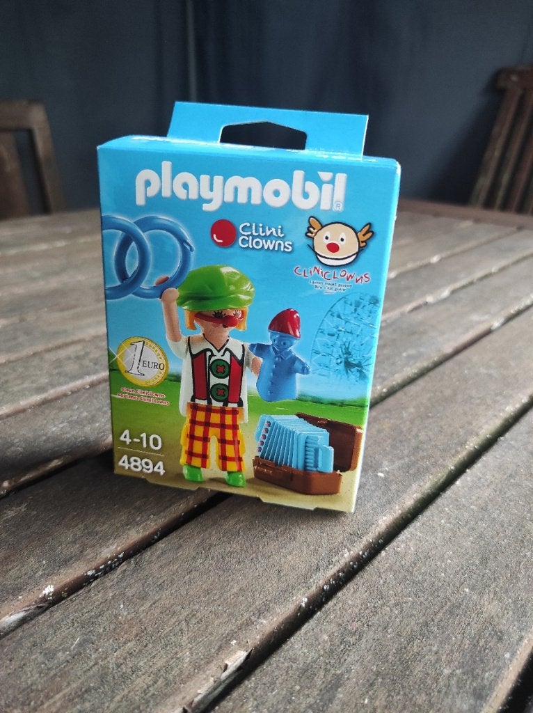 Nieuw Playmobil 4894 clini clowns figuur clown set, Neuf, Autres séries, Figurines, Kit complet