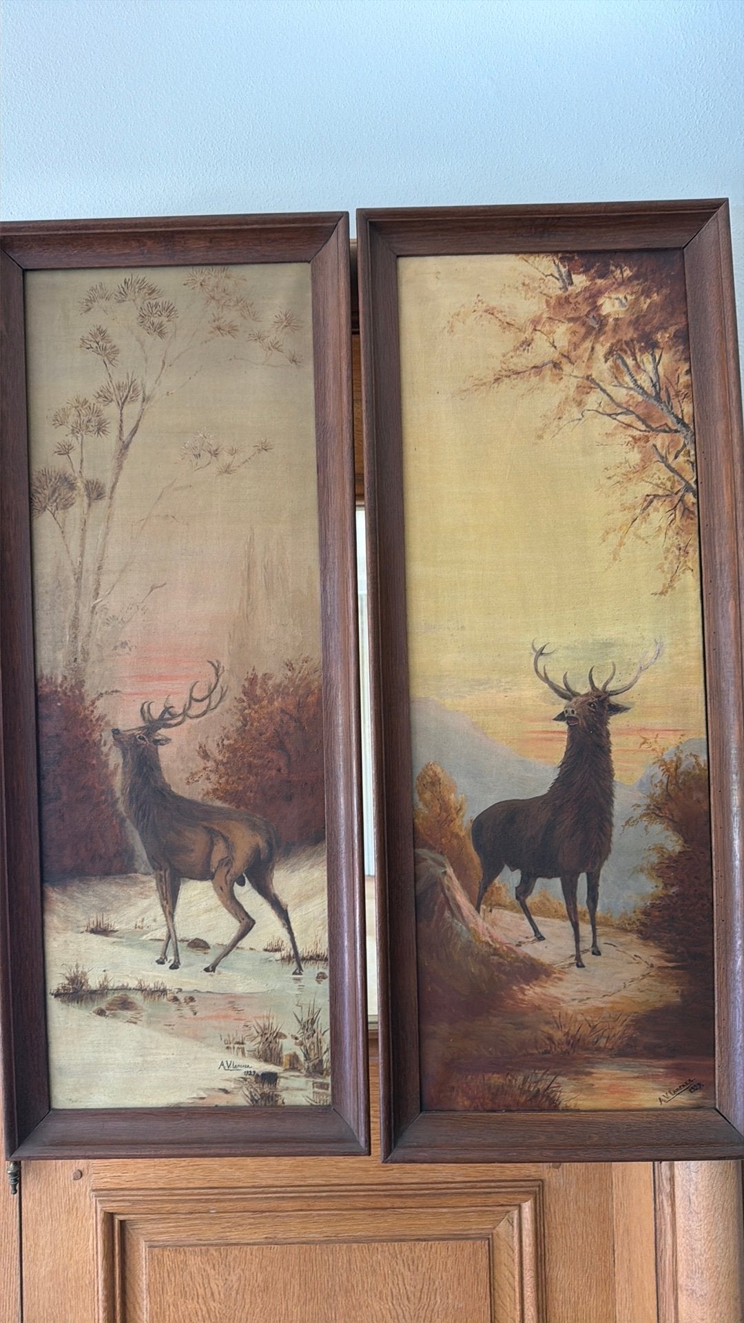 Deux magnifiques œuvres d'art, Maison & Meubles, Enlèvement, Comme neuf