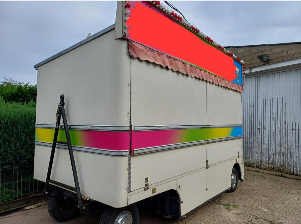 Kermiskraam, Auto diversen, Aanhangers en Bagagewagens, Ophalen