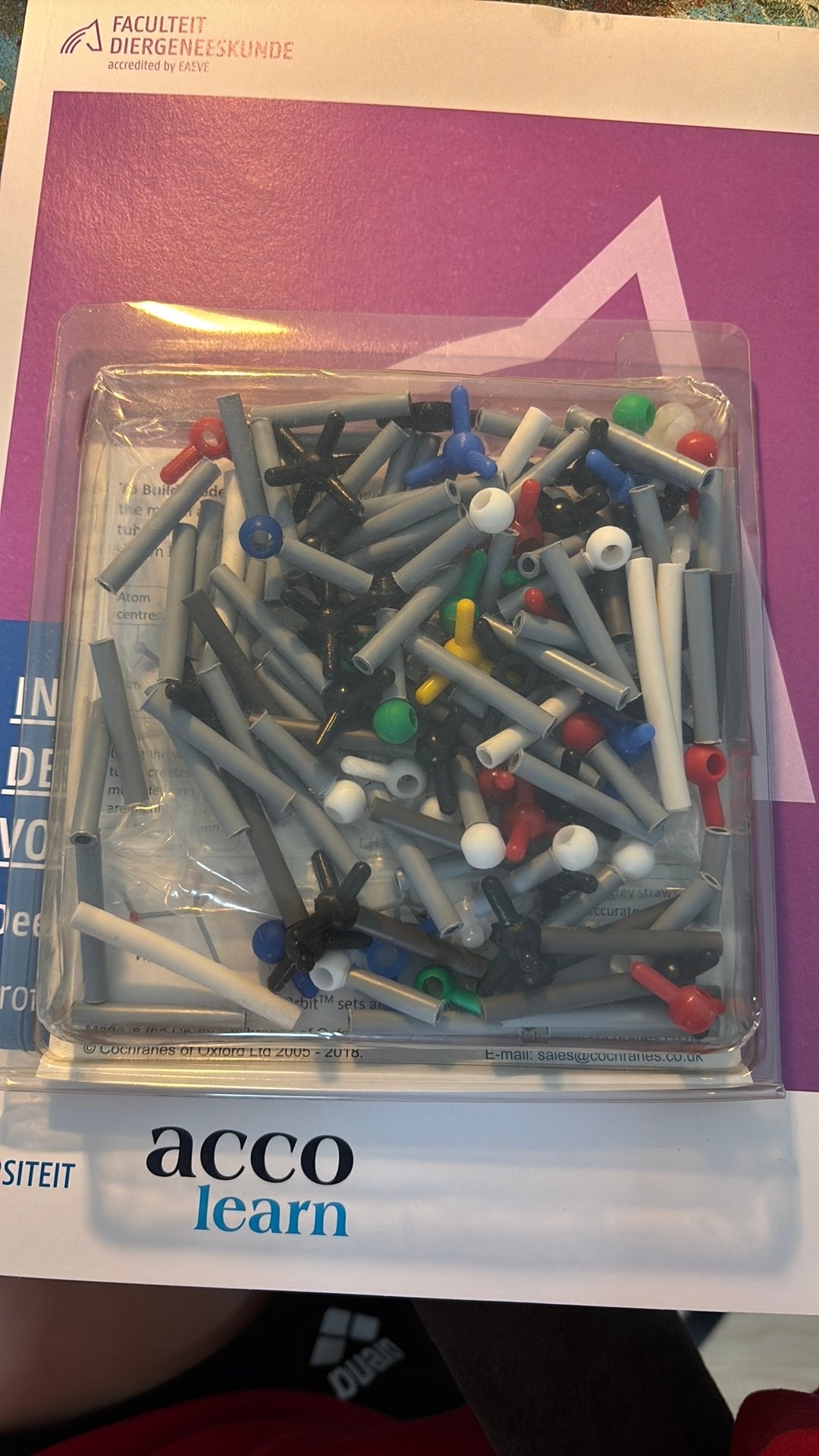 Molecular building system, Ophalen of Verzenden, Zo goed als nieuw