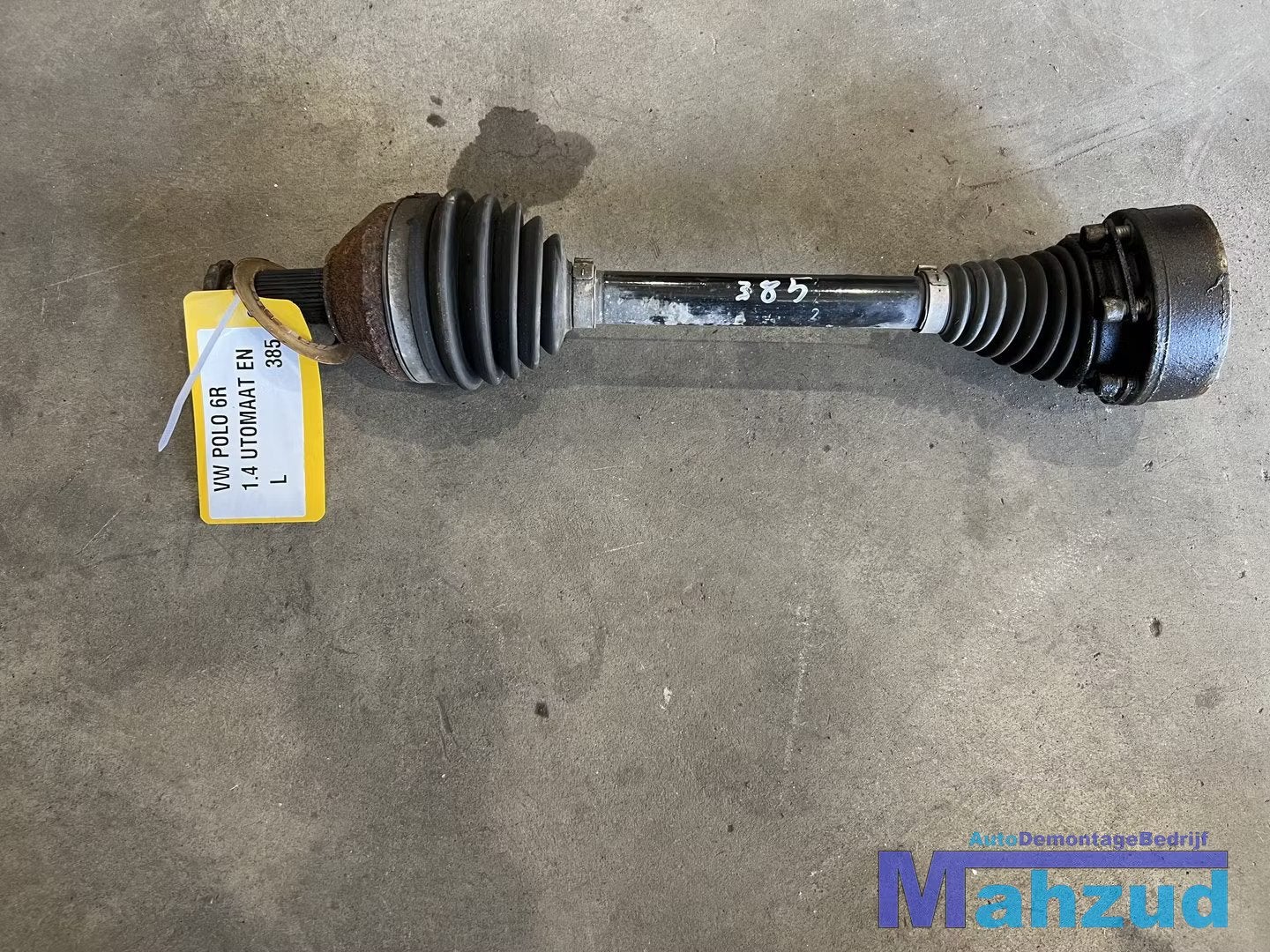 VW POLO 6R 1.4 aandrijfas Links 6R0407761B 61BT 2009-2016, Gebruikt, Volkswagen, Volkswagen AG, Vw@volkswagen.de